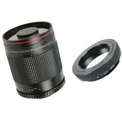Dörr Spiegel-Tele 500mm f/8,0 mit T2 Adapter Pentax K Vollformat