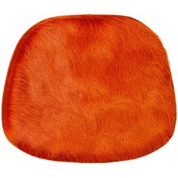Sitzpad für Eames Plastic Side Chair Albrecht orange, Designer Thomas Albrecht, 2.8x39x36 cm