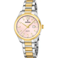 Festina Quarz Damen Klassik F20739/2 - rosègold,Multi - 34.0mm