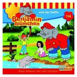 Kiddinx Hörspiel-CD Benjamin Blümchen 114 - und der Delfin