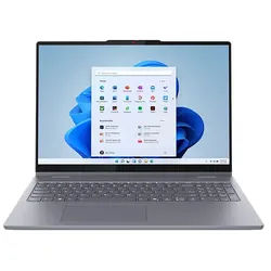 Lenovo IdeaPad 5i 2-in-1 Gen 10 16 Intel Intel® Core Ultra 5 225U Prozessor E-Kerne bis zu 3,80 GHz P-Kerne bis zu 4,80 GHz, Windows 11 Home 64, 512 GB SSD, M.2 2242, PCIe 4.0, TLC, 16 Inch, Luna Grey