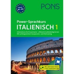 Pons Power-Sprachkurs Italienisch 1, Kartoniert (TB)
