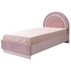 Xlmoebel Kinderbett XLMOEBEL Jugendbett aus Holz in Rosa, modern und stabil (1-tlg), Made in Europa rosa