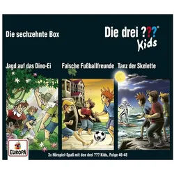 United Soft Media Hörspiel Die drei ??? Kids 3er Box -Folgen 46-48 (3 Audio-CDs)