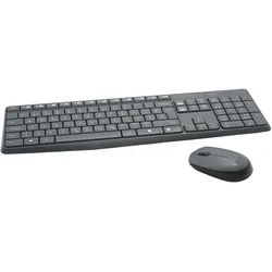 Logitech MK235 - kabelloses Tastatur und Maus Set | Schwarz - Neu