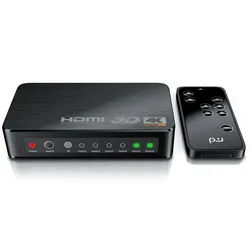 Primewire Ultra HD 4k 5-Port HDMI Umschalter inkl. Fernbedienung 5x HDMI IN / 1x HDMI OUT