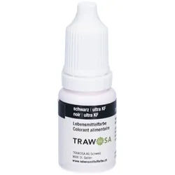 Trawosa Lebensmittelfarbstoff schwarz Ultra KF