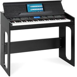 FunKey DP-61 III Keyboard mit 61 Tasten im Digitalpiano-Design Schwarz