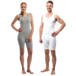suprima 4696 Pflegebody ohne Arm Pflegebekleidung 1 St weiss Unisex