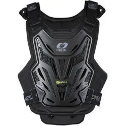 Oneal Split Lite V.22 Brustprotektor, schwarz, Größe S M für Männer