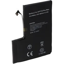 Akku passend für Apple iPhone 12 Pro Max, Li-Polymer, 3,83V, 3687mAh, 14,13Wh, built-in, ohne Werkzeug
