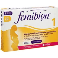 FEMIBION 1 Kinderwunsch+Frühschwangers.o.Jod Tabl. 60 St