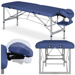 Habys Massageliege blau