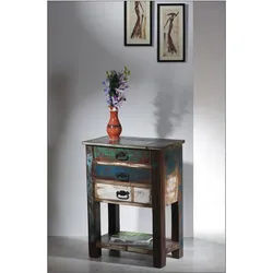 SIT Telefontisch Riverboat, Shabby Chic, Vintage bunt