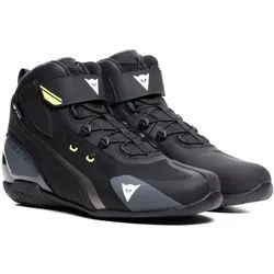 Dainese Herian D-WP wasserdichte Motorrad Schuhe Motorradstiefel wasserdicht gelb|schwarz 48 EU