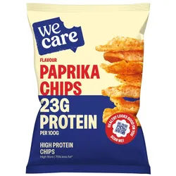 WE Care Hochproteinhaltige Paprika-Chips