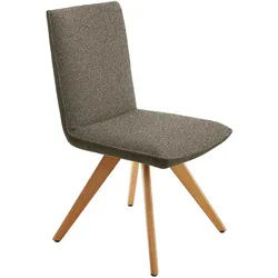 Koinor Stuhl , Olivgrün , Holz, Textil , Wildeiche , massiv , konisch, eckig , 48x91x63 cm , Goldenes M, Dgm , Beinauswahl, Lederauswahl, Stoffauswahl, Typenauswahl, Gestellauswahl , Esszimmer, Esszimmerserien