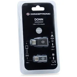 USB 2er-Pack Adapter USB-C zu USB-A und USB-C zu Micro-USB