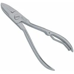 Erbe Nagelzange Professional rostfrei Inox, karierte Schenkel, Drahtfeder- 91795