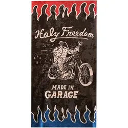 Holyfreedom Yeti Drykeeper Multifunktionstuch, schwarz-weiss-blau für Männer