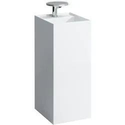 LAUFEN Waschtisch freistehend Kartell · LAUFEN 375x435, ohne Hahnloch, weiß, 81133.1, 8113310001121 H8113310001121