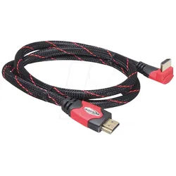 DELOCK 82686 - High Speed HDMI Kabel gewinkelt nach unten 2 m