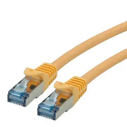 ROLINE Patchkabel Cat.6A S/FTP (PiMF), Component Level, LSOH, gelb, 1,5 m