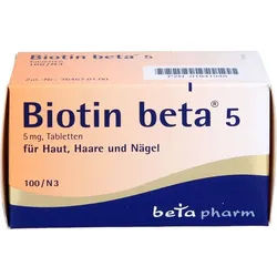 BIOTIN BETA 5 Tabletten 100 St.