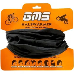 GMS Cotton Halswärmer, schwarz für Männer