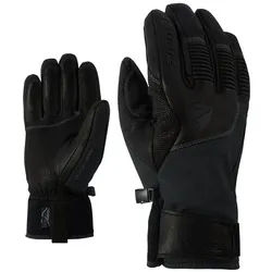 Ziener Skihandschuhe Ganzenberg-Z AS® AW Glove mit Klettriegel grau 11