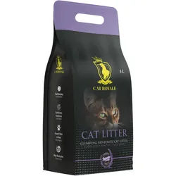 Cat Royale Lavendel Bentonitstreu 5l