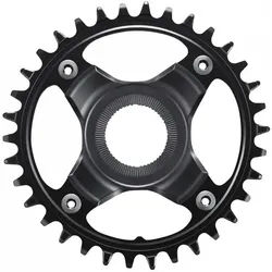 Shimano Kettenschaltung SHIMANO Kettenblatt E8000 SM-CRE80 36Z, 53 mm Kettenlinie - optimaler