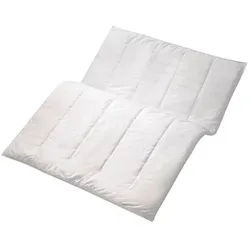 Centa-Star Kinderdecke , Weiß , Textil , Füllung: Polyester , 100x135 cm , Made in Germany, Oeko-Tex® Standard 100 , für Hausstauballergiker geeignet, feuchtigkeitsregulierend, strapazierfähig, weich und anschmiegsam, atmungsaktiv, sehr leicht, hygienisch, luftdurchlässig , Schlafen, Babybettausstattung, Babydecken & Babykissen