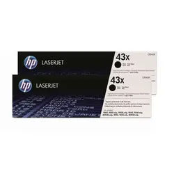 HP 43X Toner Black 2 Pack