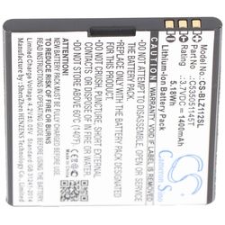Akku passend für Blu Yezz, Blu YZ1120 Akkutyp C535051145T, 1400mAh 3.7V