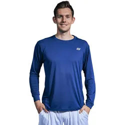 Yonex Langarmshirt Team Classic saphirblau Herren