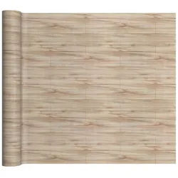 ANRO Vinylboden IMOS 140 cm Breit PVC-Boden Holzoptik 1 mm stark PVC-Bodenbelag, Feuchtigkeitsbarriere, feine Optik, langlebig, Einzelstück, eine Rolle Bodenbelag, Isolierend und wasserbeständig Größe: 600x140cm Buche Braun braun 140 cm x 600 cm