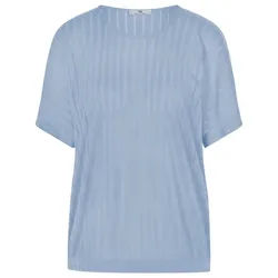 Le T-shirt col rond Peter Hahn bleu