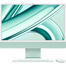 Apple iMac 24" (2023) M3 (8 Core CPU / 8 Core GPU) 8GB/256GB Grün QWERTZ