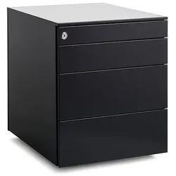 Rollcontainer Universal dieffebi schwarz, Designer Dieffebi Spa, 42x50.5x53.3 cm
