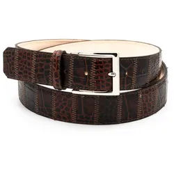 So Milano Ledergürtel PATCHWORK braun
