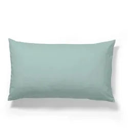 Janine Bettwäsche Mako-Feinjersey 5007 rauchgrün Kissenbezug 80x80 cm