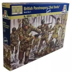 Italeri: Figuren-Set Britische Fallschirmjäger Rote Teufel - 1:72