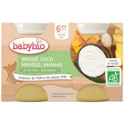 Babybio Brassé Coco Mangue Ananas ab 6 Monate