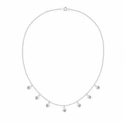 ALEXANDER YORK Kette mit Anhänger MUSCHELN, 925 Sterling Silber silberfarben