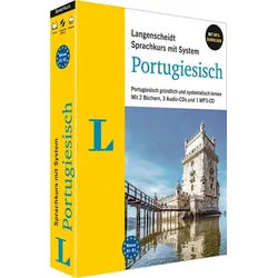 Schulbuch Langenscheidt Portugiesisch mit System Portugiesisch gründlich und sys diverse grau