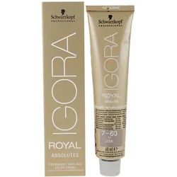 Schwarzkopf Professional IGORA Royal Absolutes Haarfarbe Farbton 6-60 Dark Blonde Chocolate Natural 60 ml