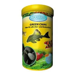 Aquarium Fischfutter für Welse - Aquaris Green Chips Futter 125 g