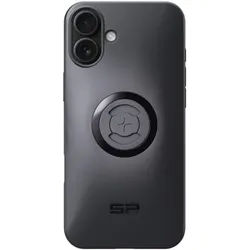 SP Connect SPC+ iPhone 16+ Handyhülle, schwarz