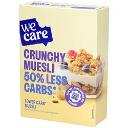 WE Care Crunchy Müsli mit wenig Kohlenhydraten